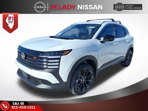 Aspen White Tricoat 2026 Nissan Kicks SR