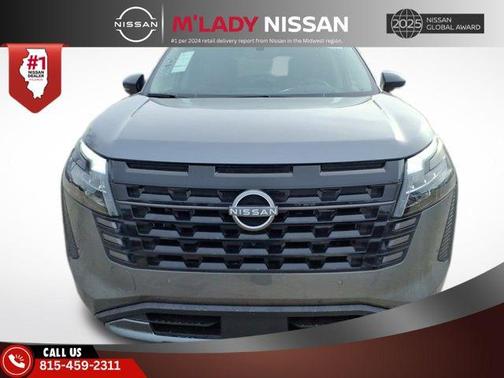 Boulder Gray Pearl 2026 Nissan Pathfinder Platinum