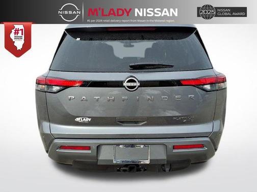 Boulder Gray Pearl 2026 Nissan Pathfinder Platinum