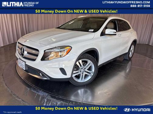 Arctic White 2016 Mercedes-Benz GLA-Class 4MATIC