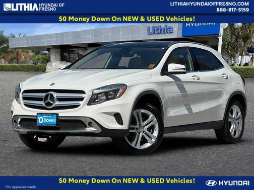 Arctic White 2016 Mercedes-Benz GLA-Class 4MATIC