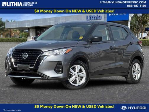 Gun Metallic 2024 Nissan Kicks S