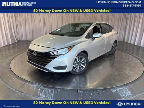 Brilliant Silver Metallic 2025 Nissan Versa 1.6 SV