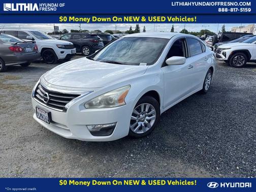 Pearl White 2015 Nissan Altima 2.5 S