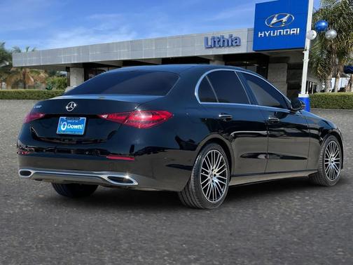 Black 2022 Mercedes-Benz C-Class C 300