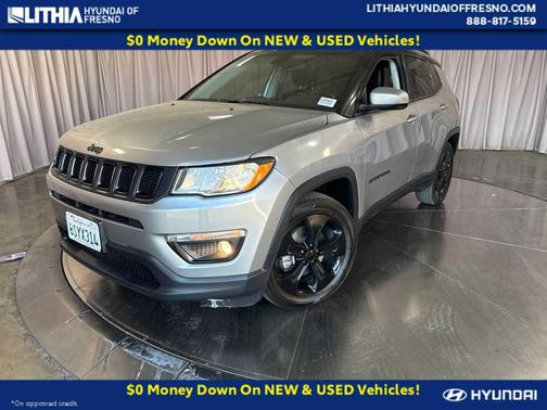 Billet Silver Metallic Clearcoat 2021 Jeep Compass Latitude