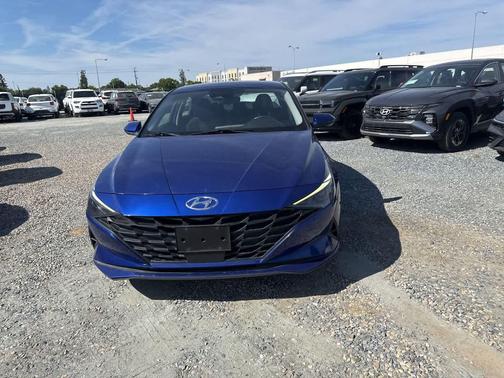 Intense Blue 2021 Hyundai ELANTRA SEL