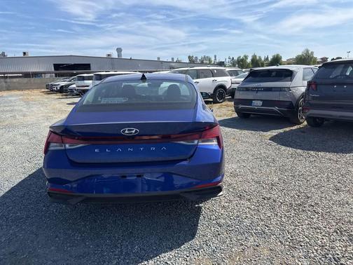 Intense Blue 2021 Hyundai ELANTRA SEL
