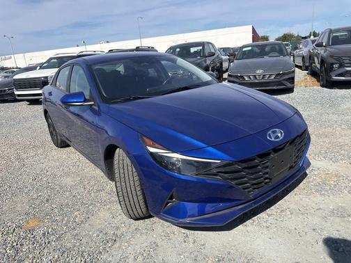 Intense Blue 2021 Hyundai ELANTRA SEL