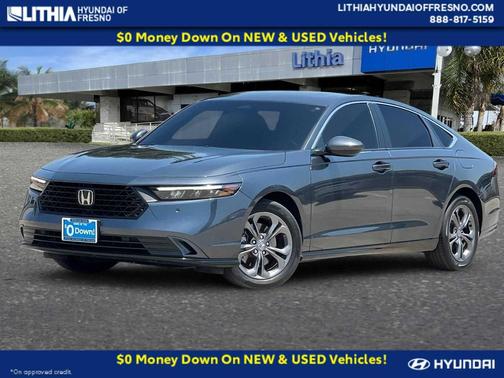 Meteorite Gray Metallic 2024 Honda Accord Hybrid EX-L