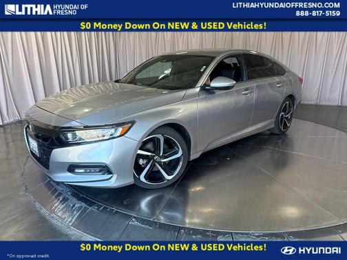 Lunar Silver Metallic 2020 Honda Accord Sport 1.5T