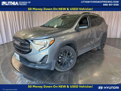 Satin Steel Metallic 2020 GMC Terrain SLE