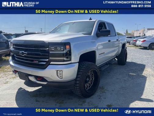 Silver Ice Metallic 2018 Chevrolet Silverado 1500 LTZ