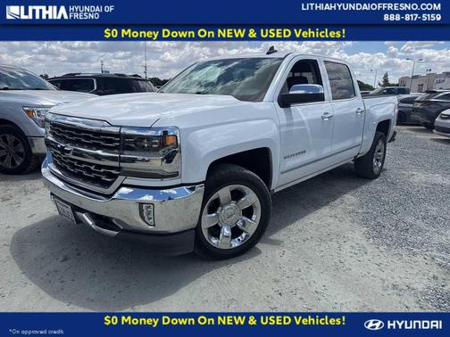 Summit White 2017 Chevrolet Silverado 1500 LTZ