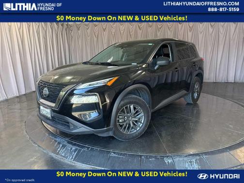 Super Black 2021 Nissan Rogue S