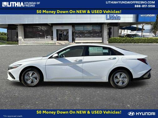 Serenity White 2026 Hyundai ELANTRA SE