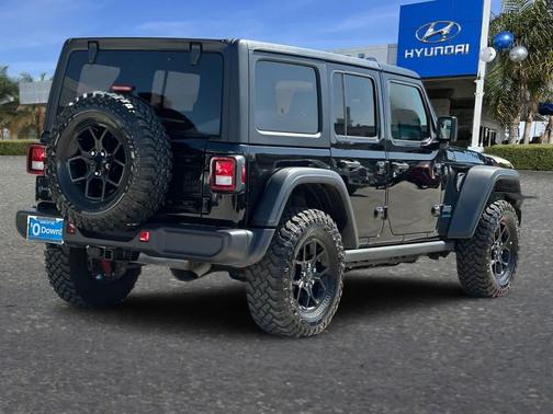 Black Clearcoat 2025 Jeep Wrangler 4xe Willys