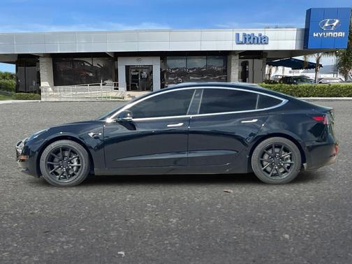 Solid Black 2019 Tesla Model 3 Long Range