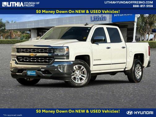 Summit White 2016 Chevrolet Silverado 1500 LTZ