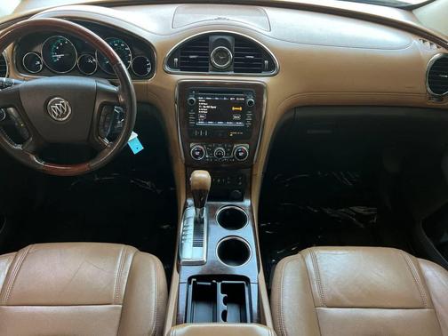 White Diamond Tricoat 2013 Buick Enclave Leather