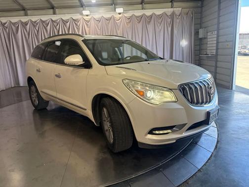 White Diamond Tricoat 2013 Buick Enclave Leather