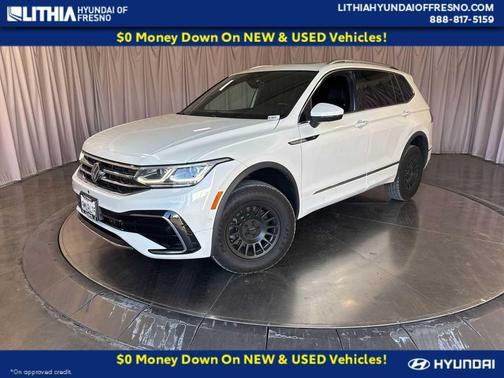 Opal White Pearl 2024 Volkswagen Tiguan 2.0T SEL R-Line 4MOTION