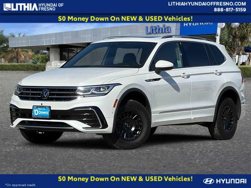 Opal White Pearl 2024 Volkswagen Tiguan 2.0T SEL R-Line 4MOTION