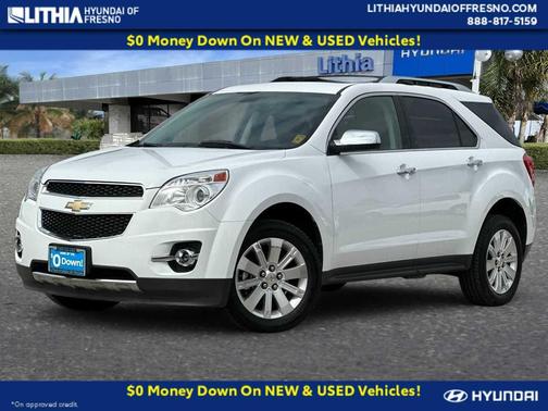 Summit White 2011 Chevrolet Equinox LTZ