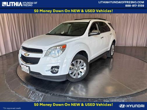 Summit White 2011 Chevrolet Equinox LTZ