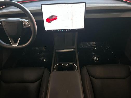Ultra Red 2025 Tesla Model 3 Long Range
