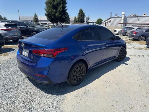 Admiral Blue 2021 Hyundai Accent SE