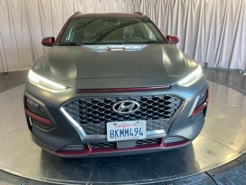 Matte Grey w/Iron Man Red Roof 2019 Hyundai KONA Iron Man