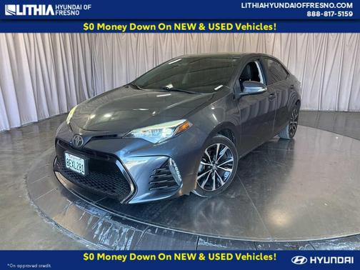 Slate Metallic 2018 Toyota Corolla SE