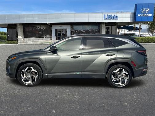 Amazon Gray 2022 Hyundai TUCSON Limited