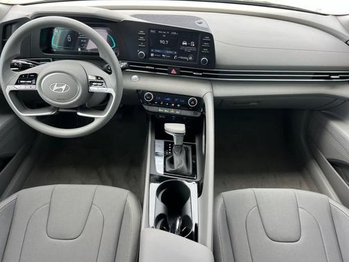 Amazon Gray 2026 Hyundai ELANTRA HEV Blue