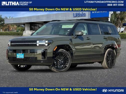 Rockwood Green 2026 Hyundai SANTA FE HEV Calligraphy