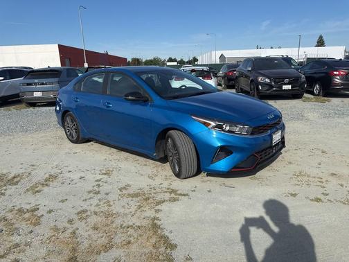 Sporty Blue 2023 Kia Forte GT-Line