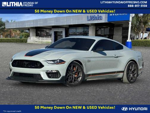 Fighter Jet Gray 2022 Ford Mustang Mach 1