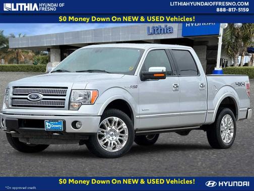 INGOT SILVER METALLIC 2012 Ford F-150 Platinum