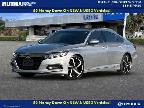 Lunar Silver Metallic 2019 Honda Accord Sport