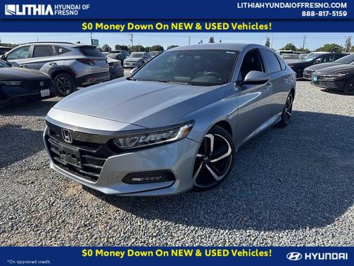 Lunar Silver Metallic 2019 Honda Accord Sport
