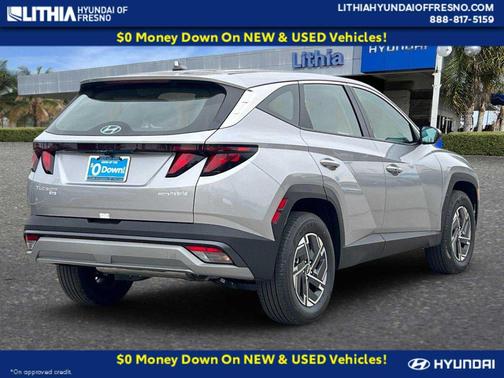 Shimmering Silver 2026 Hyundai TUCSON Hybrid Blue SE