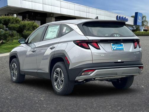 Shimmering Silver 2026 Hyundai TUCSON Hybrid Blue SE