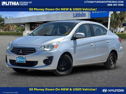 Starlight Silver 2018 Mitsubishi Mirage G4 ES