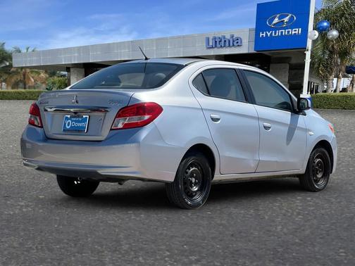 Starlight Silver 2018 Mitsubishi Mirage G4 ES