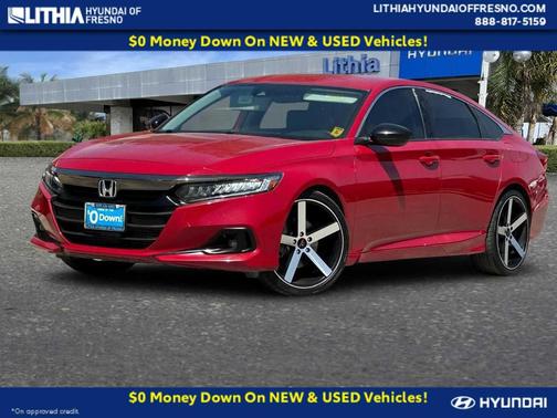 San Marino Red 2022 Honda Accord Sport SE 1.5T