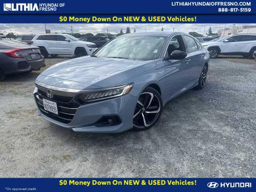 Sonic Gray Pearl 2022 Honda Accord Sport 1.5T