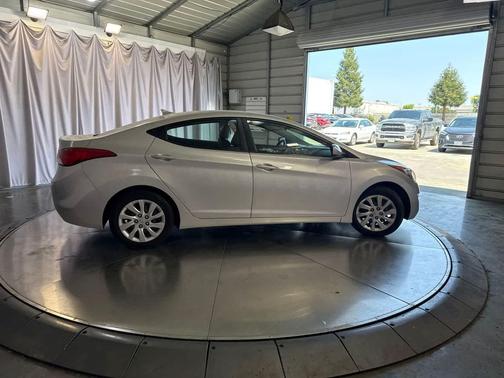 Shimmering Silver 2012 Hyundai ELANTRA GLS