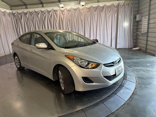 Shimmering Silver 2012 Hyundai ELANTRA GLS