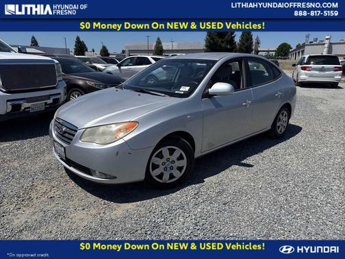 Silver 2008 Hyundai ELANTRA SE